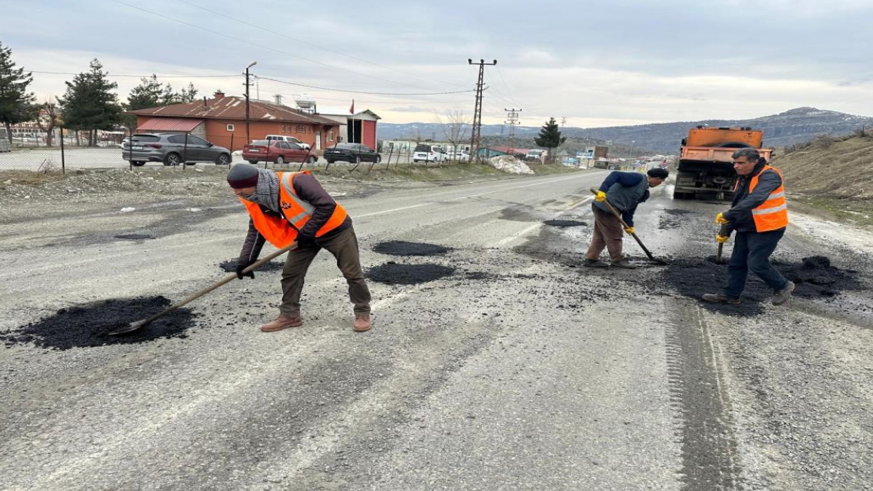 Kulp'ta tehlike oluşturan tümsekler düzeltildi