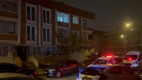 Ablasını bıçaklayıp balkondan atladı